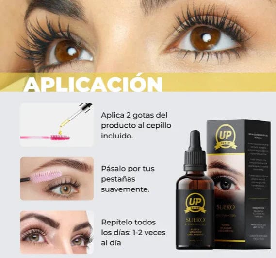 SERUM UP PRO Alargamiento de pestañas y cejas