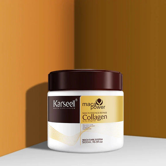 KARSEELL ORIGINAL - TRATAMIENTO CAPILAR CON COLÁGENO ACONDICIONADOR - COLOR CREMA - 500ML